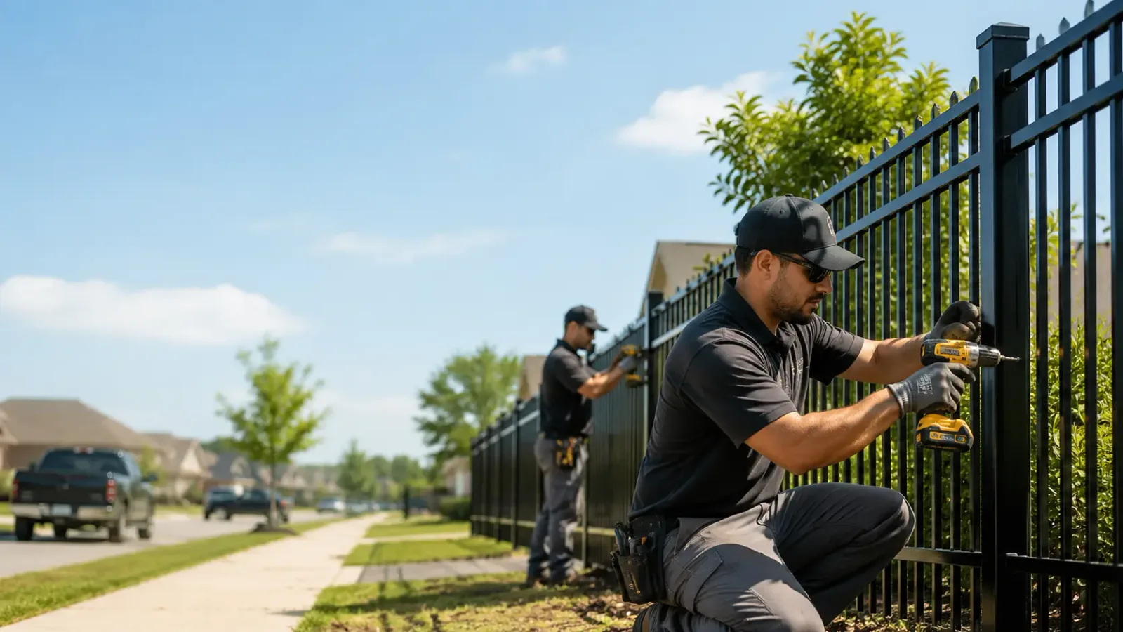 Metal Fence Installation in Lettsworth, LA